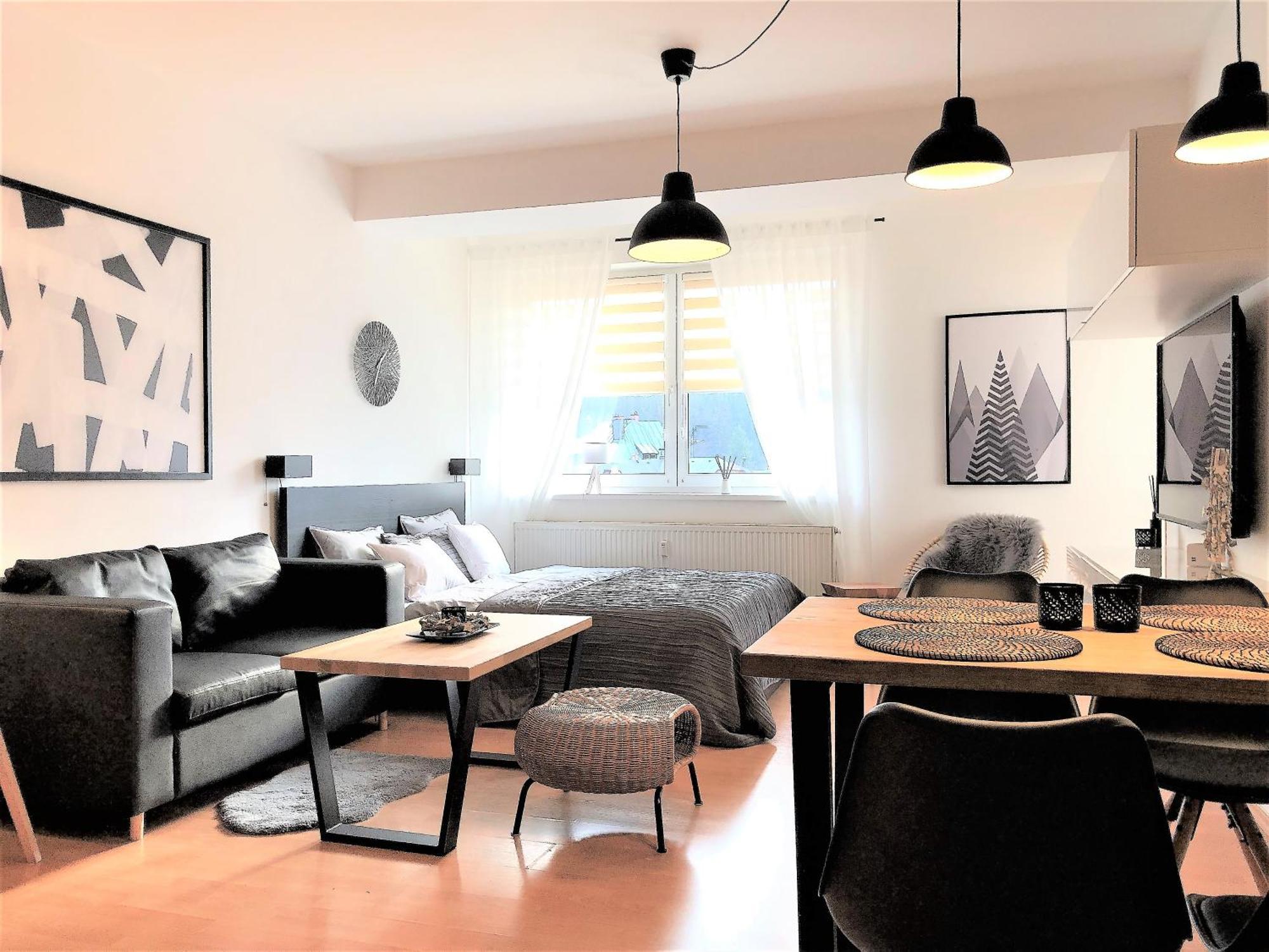 Apartman U Sklarny Daire Harrachov Dış mekan fotoğraf
